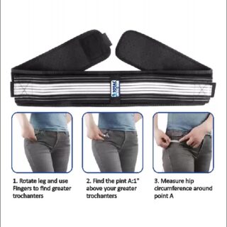 SI Sacroiliac joint pain relief belt, hip belt for women and men Back / Lumbar Support